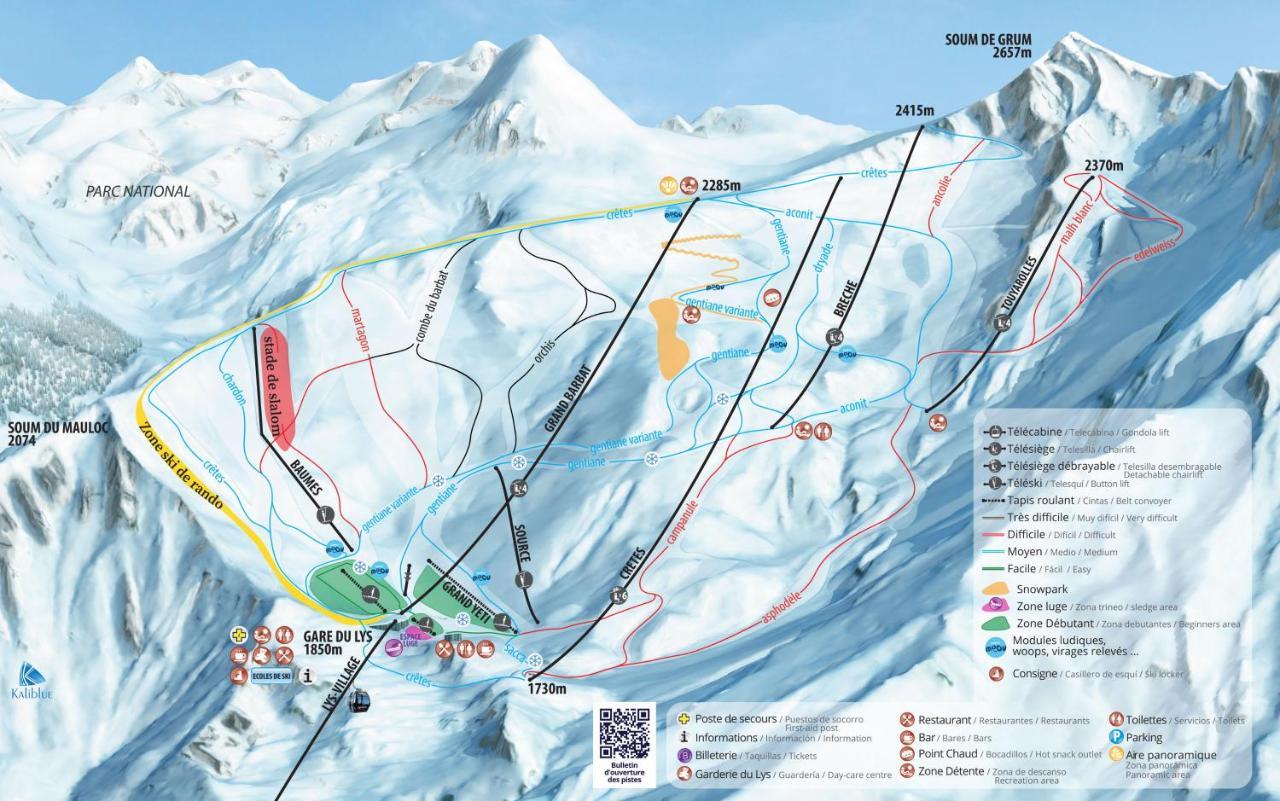 Le Central Studio Mezzanine Cauterets Exterior photo